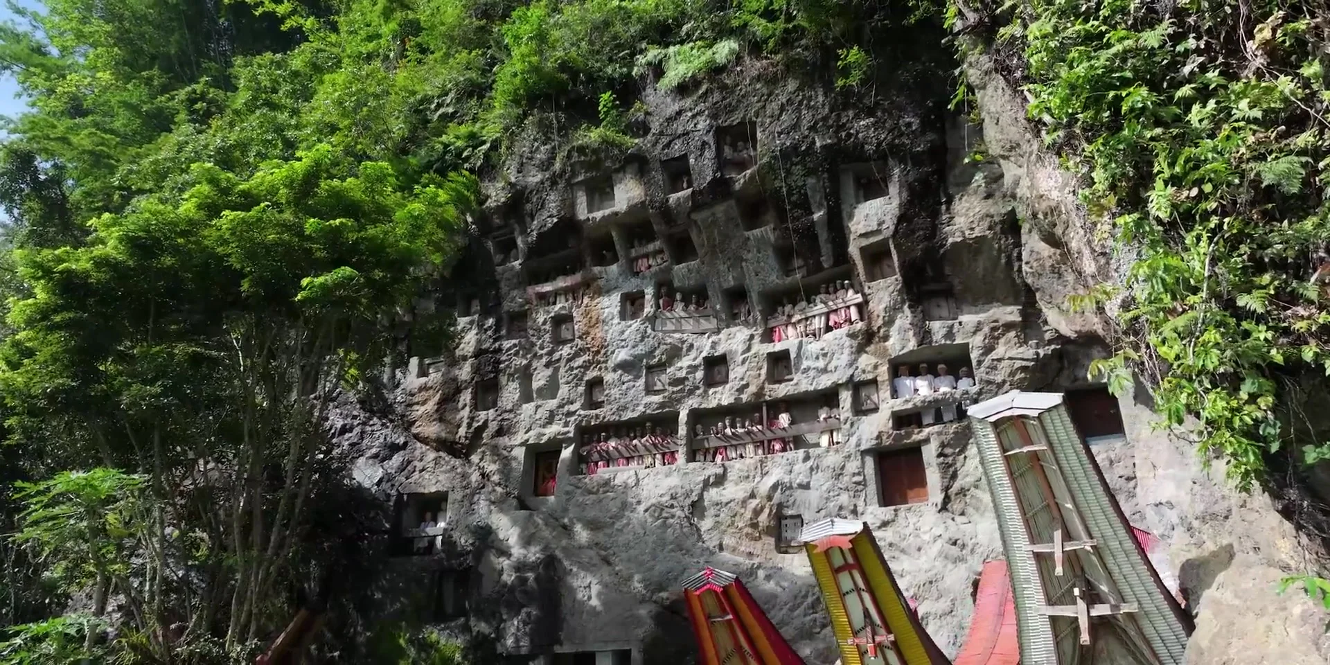 Warisan Suci Toraja: Upacara Pemakaman & Makam di Tepi Tebing